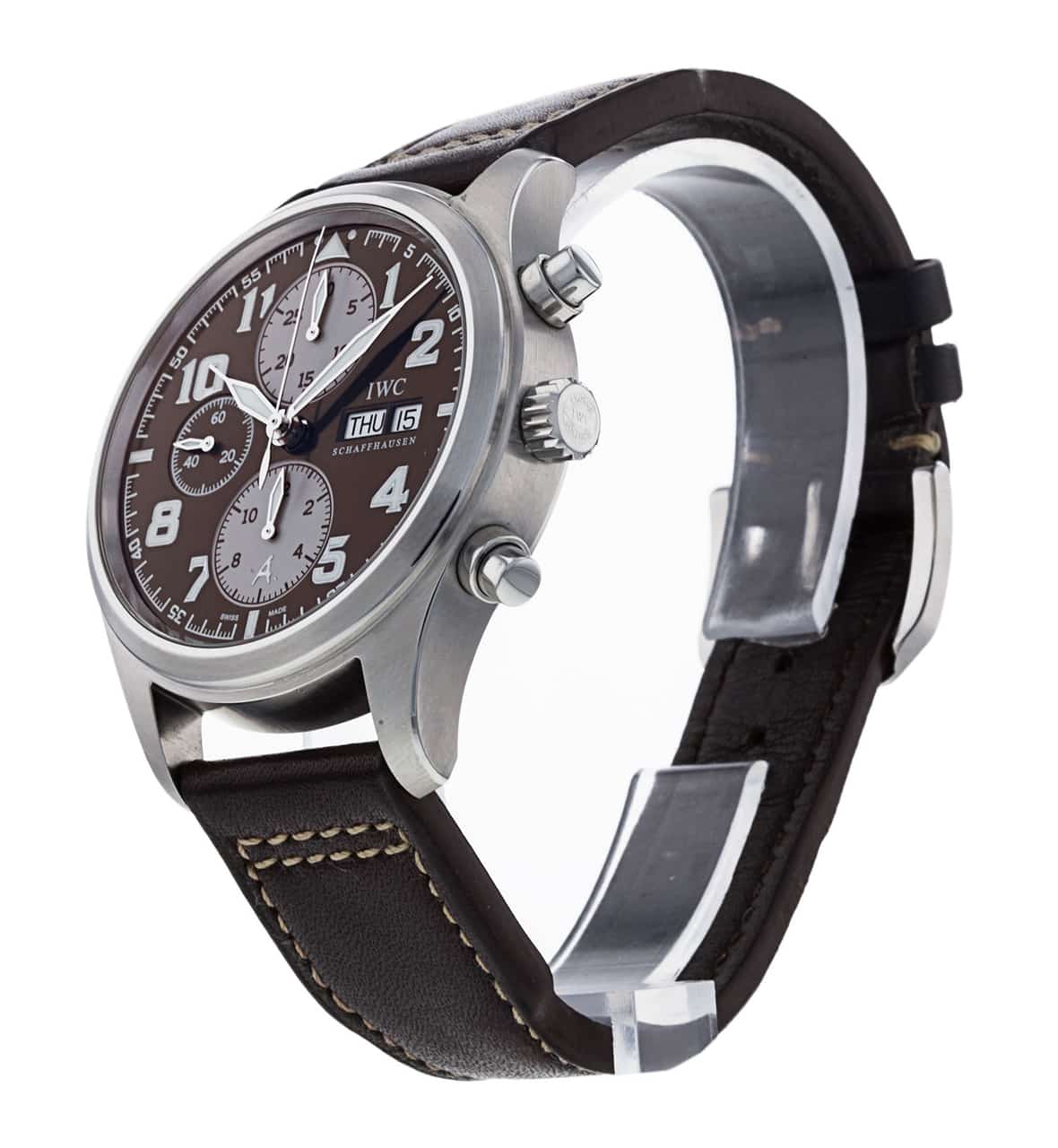 Pre Owned IWC Pilot s Chrono Antoine de St Exup ry IW371709 Watch